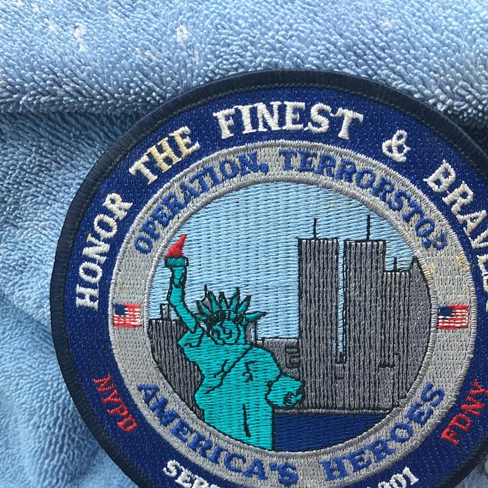 9/11 Commemorative Embroidered Patch - Picture 3 of 4